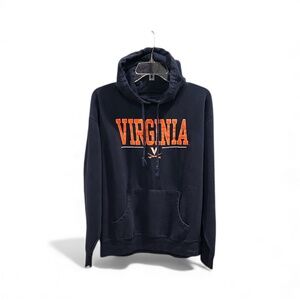 Blue 84 Virginia Cavaliers Navy and Orange Unisex Thick Cotton Hoodie Unisex XS